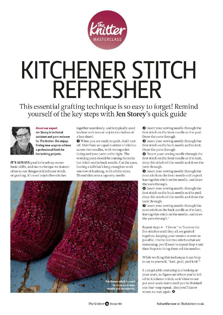 The Knitter Issue 80 2015 - 輕描淡寫 - 輕描淡寫