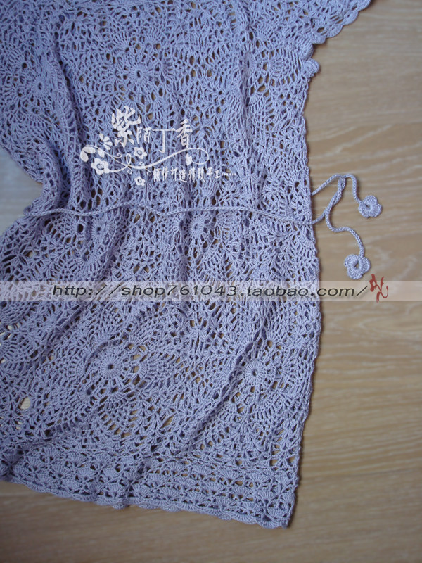 品名：紫陌丁香作品-盛夏菠蘿（可以兩穿的拼花款） - 紫陌丁香 - 紫陌丁香手工坊