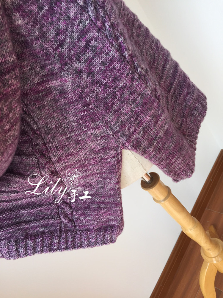 【Lily手工】--莫言--休閑時尚套衫 - Lily - Lily的手工編織天地