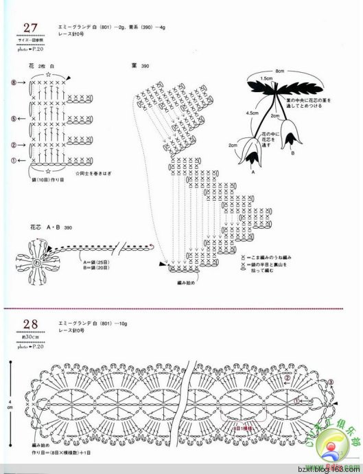 LACE WORK FLOWER MOTIF - 編織幸福 - 編織幸福的博客