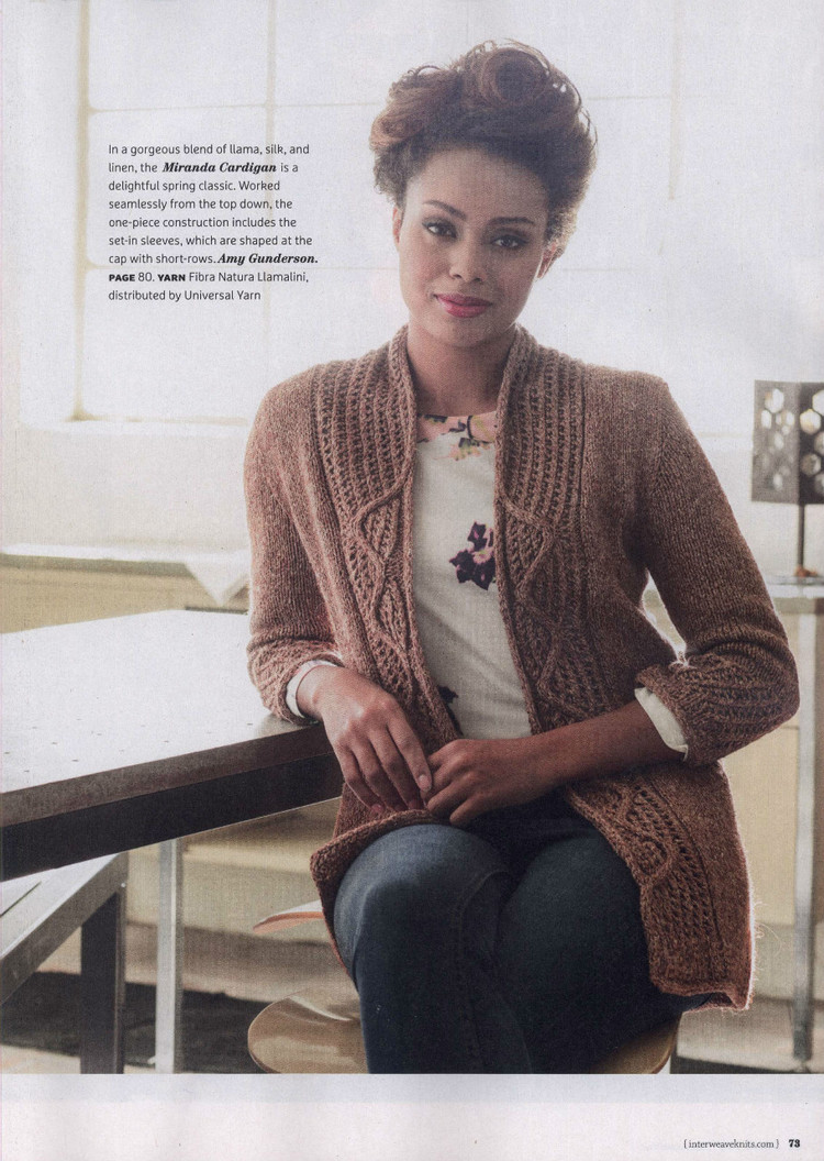 Interweave Knits  Spring 2015 - 輕描淡寫 - 輕描淡寫