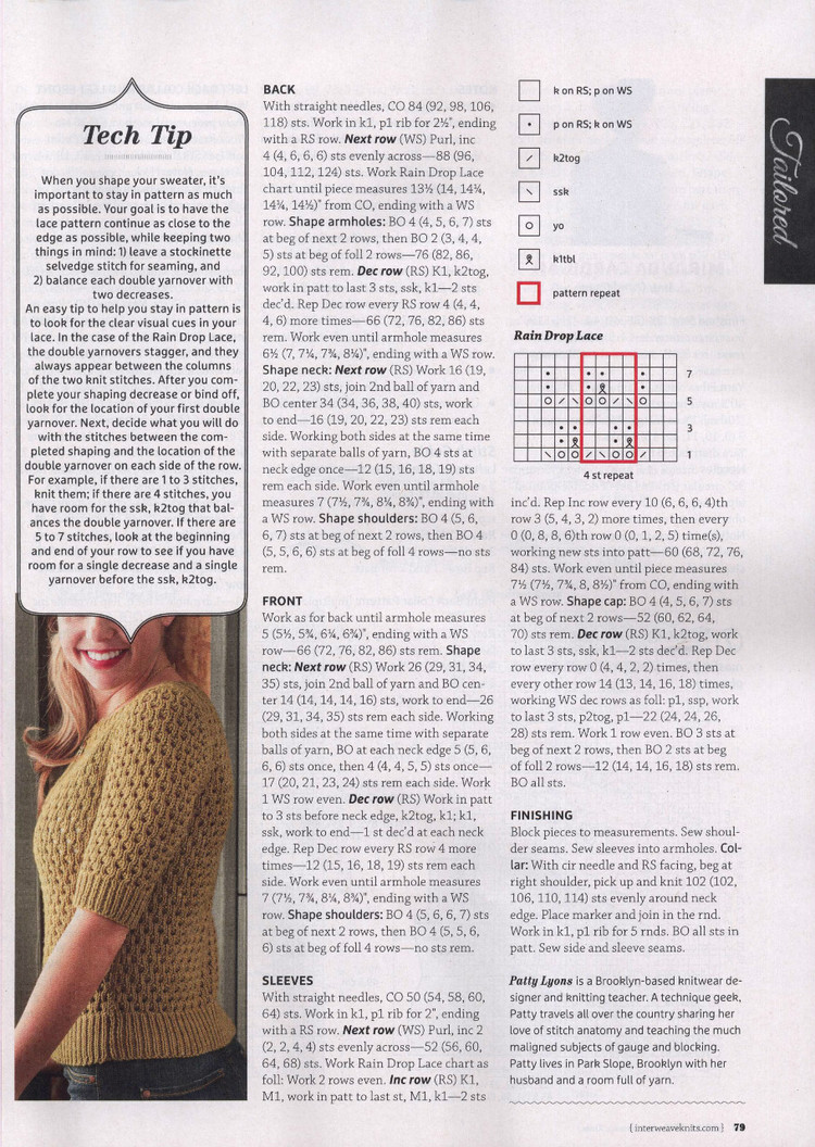 Interweave Knits  Spring 2015 - 輕描淡寫 - 輕描淡寫