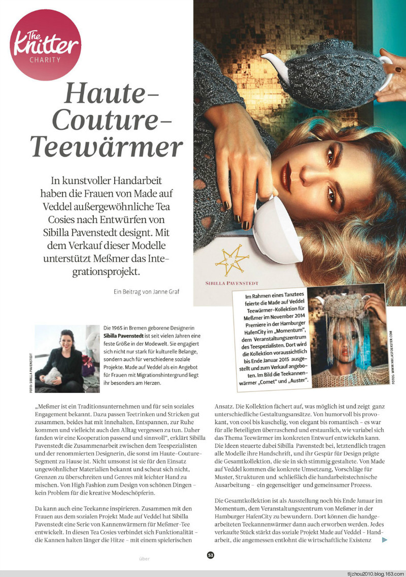 The Knitter No21 2015 - 紫蘇 - 紫蘇的博客