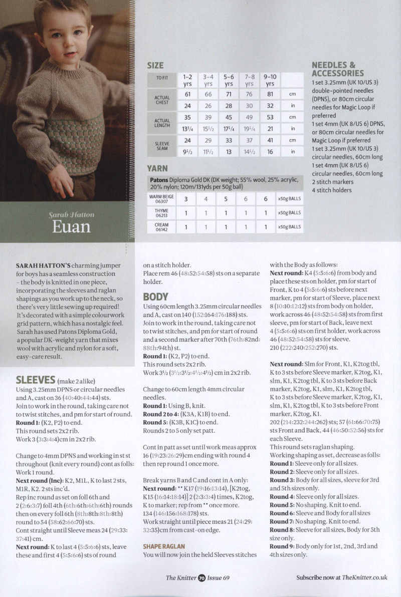 The Knitter №69 2014 - 紫蘇 - 紫蘇的博客