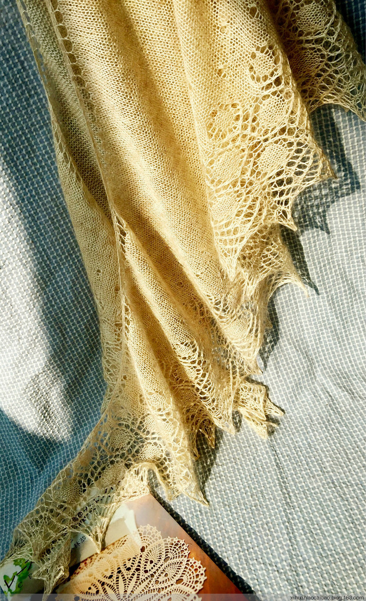 Dew Drops Shawl - 語飛 - xiaoheipi1110的博客