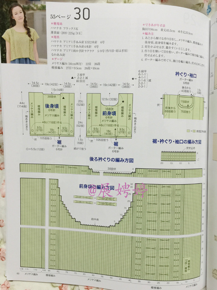 【轉載】日亞新書：今編みたいニット春夏2015  - 荷塘秀色 - 茶之韻