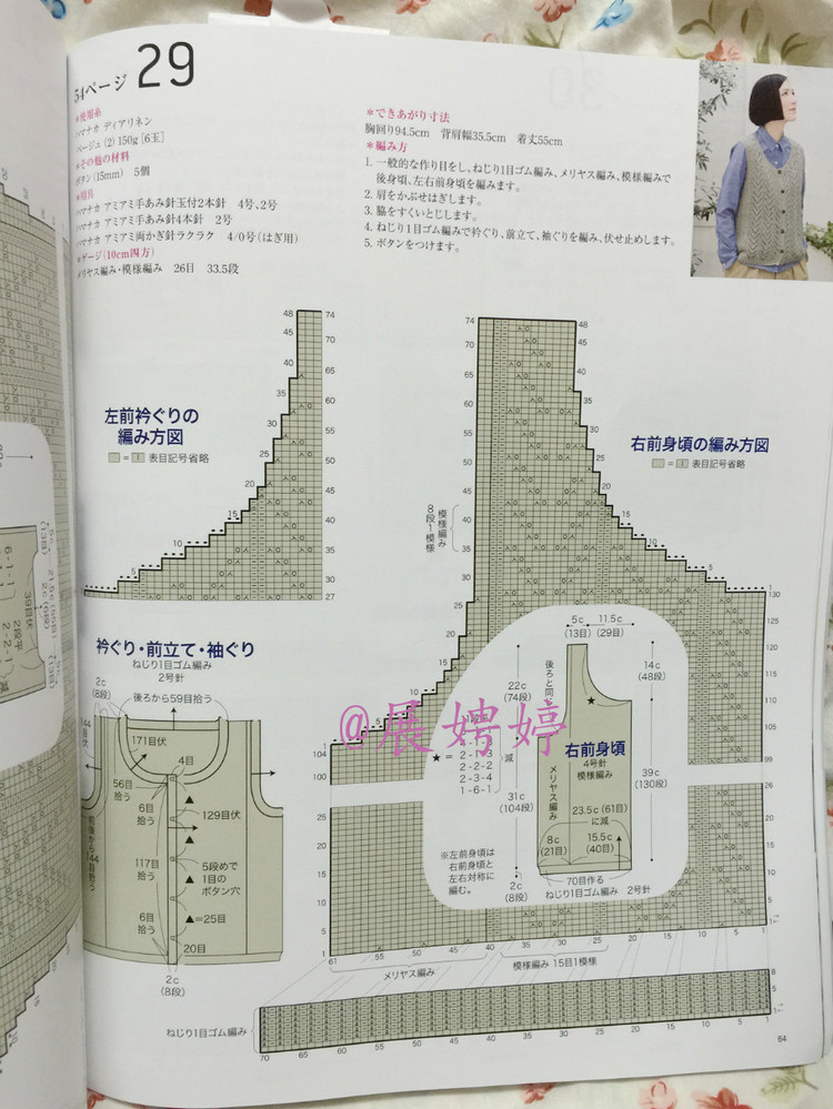 【轉載】日亞新書：今編みたいニット春夏2015  - 荷塘秀色 - 茶之韻