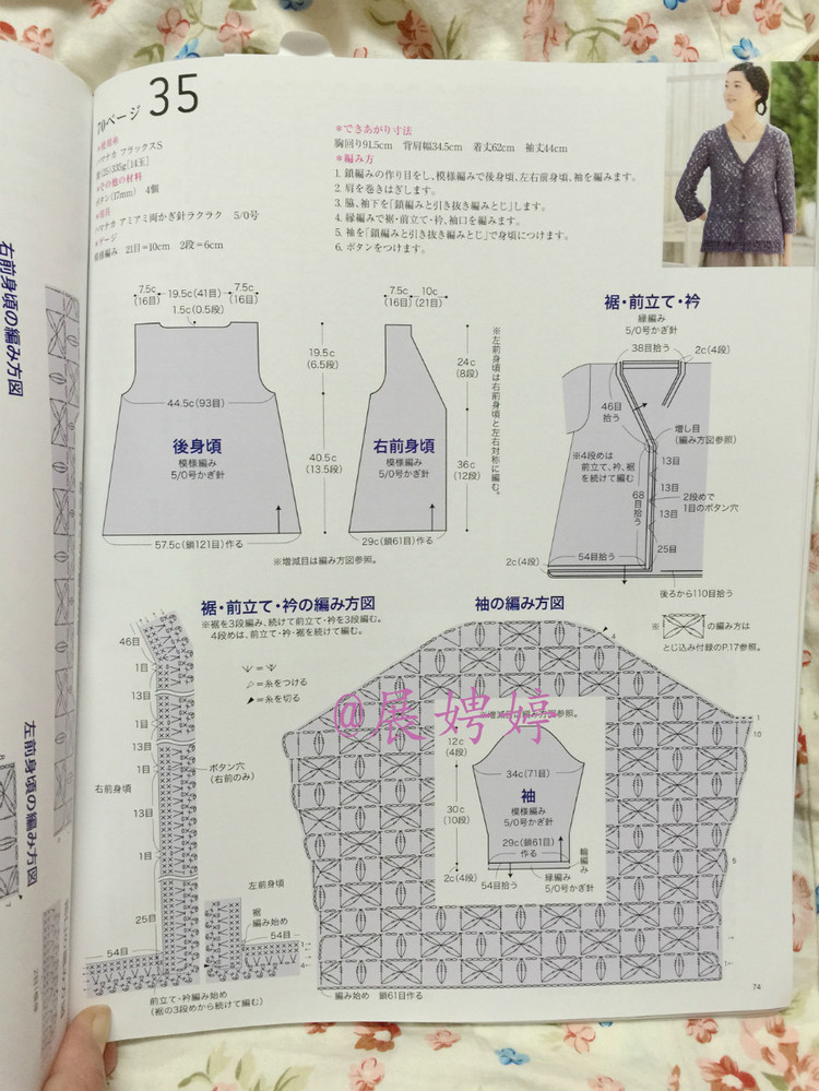【轉載】日亞新書：今編みたいニット春夏2015  - 荷塘秀色 - 茶之韻