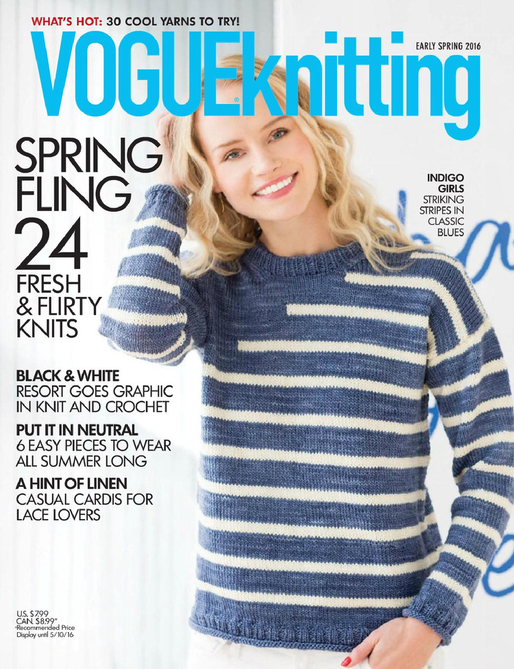 Vogue Knitting  Early Spring 2016 - 輕描淡寫 - 輕描淡寫