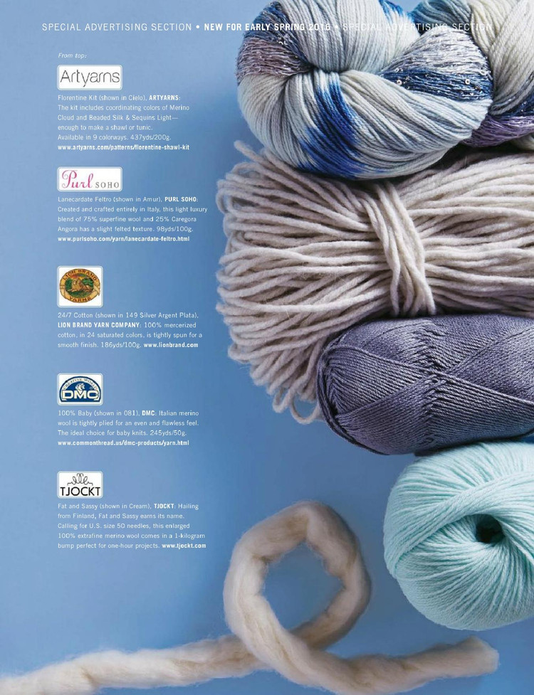 Vogue Knitting  Early Spring 2016 - 輕描淡寫 - 輕描淡寫