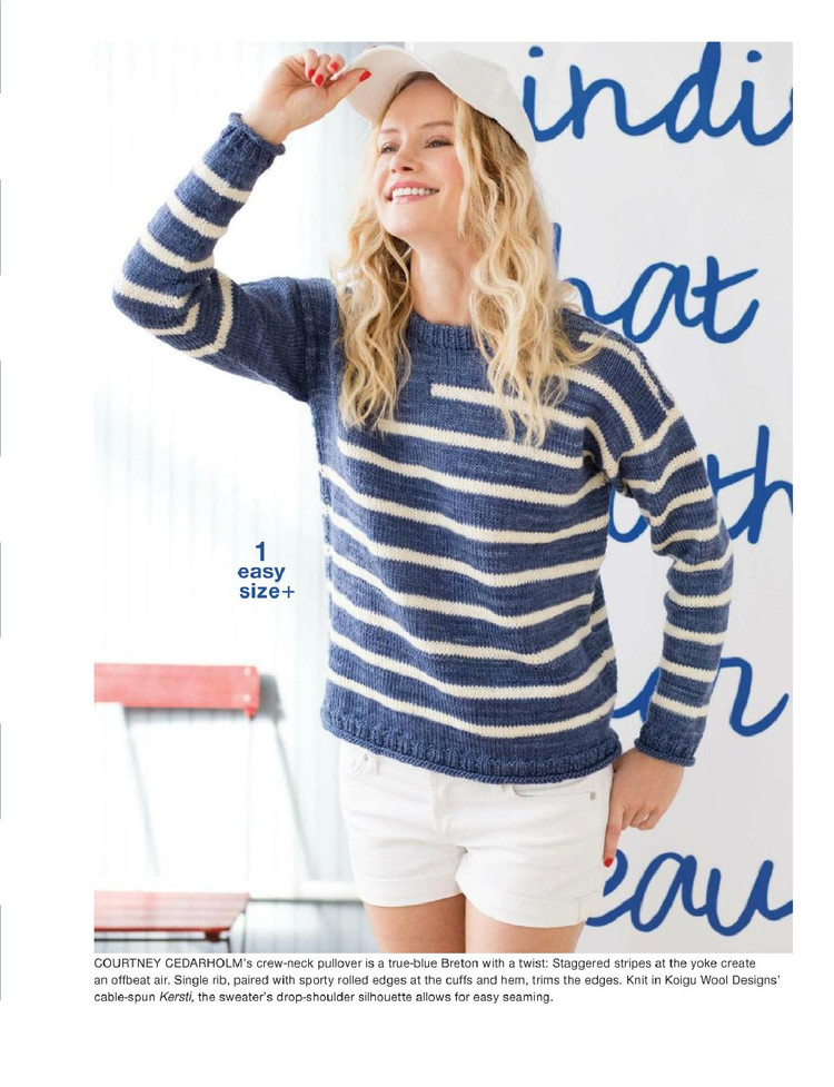 Vogue Knitting  Early Spring 2016 - 輕描淡寫 - 輕描淡寫