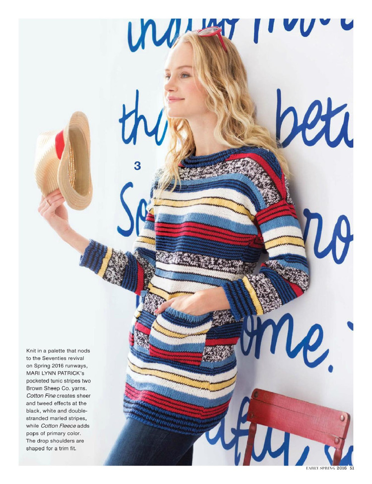 Vogue Knitting  Early Spring 2016 - 輕描淡寫 - 輕描淡寫
