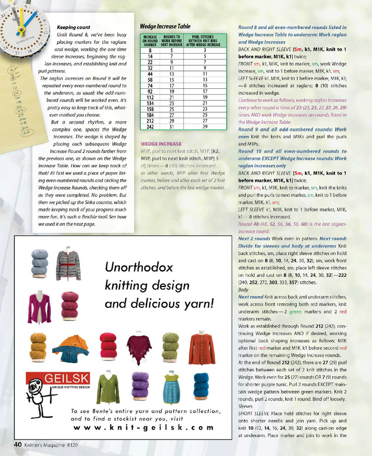 Knitters Magazine  Fall 2015 - 輕描淡寫 - 輕描淡寫