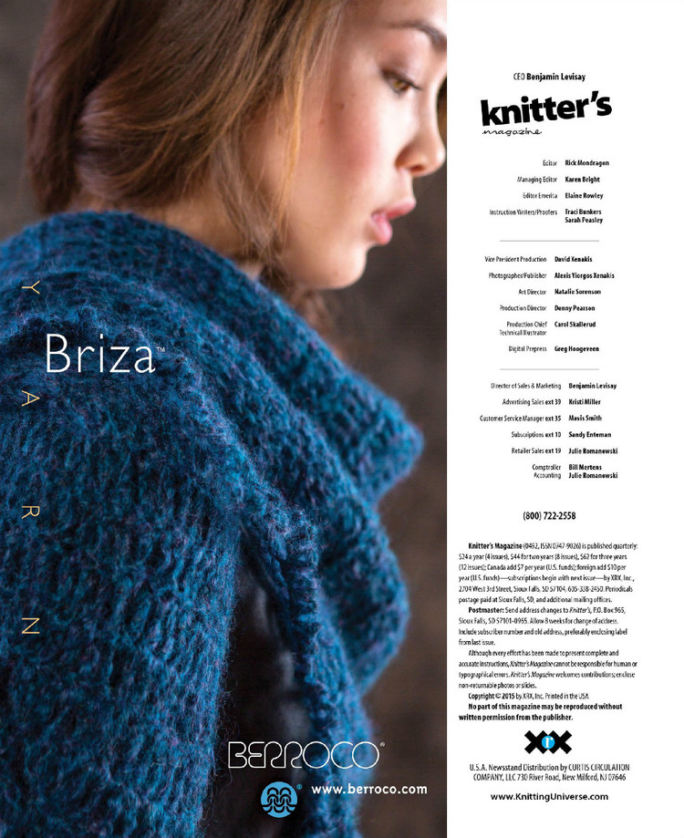 Knitters Magazine  Fall 2015 - 輕描淡寫 - 輕描淡寫