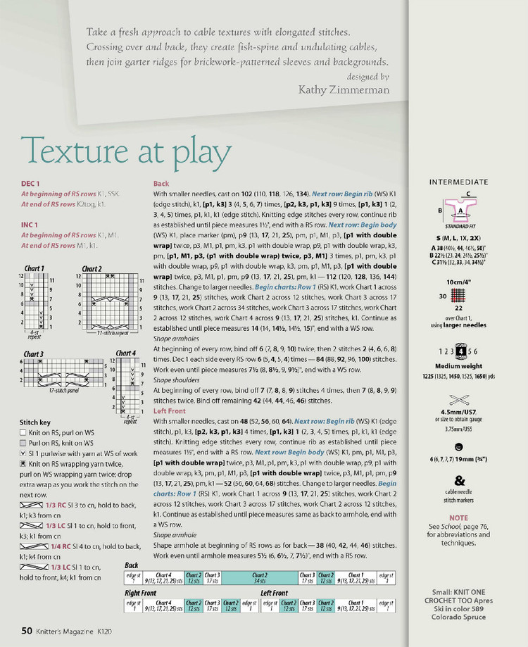 Knitters Magazine  Fall 2015 - 輕描淡寫 - 輕描淡寫