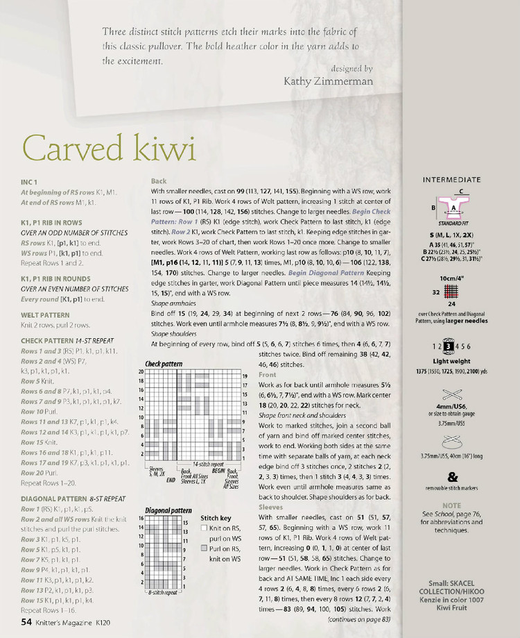 Knitters Magazine  Fall 2015 - 輕描淡寫 - 輕描淡寫