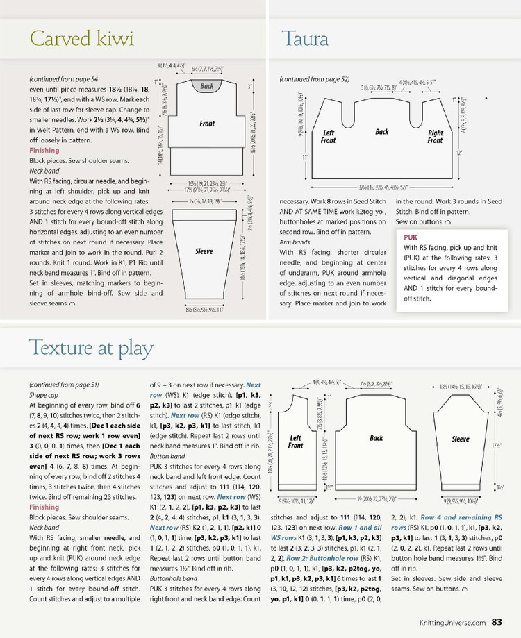 Knitters Magazine  Fall 2015 - 輕描淡寫 - 輕描淡寫