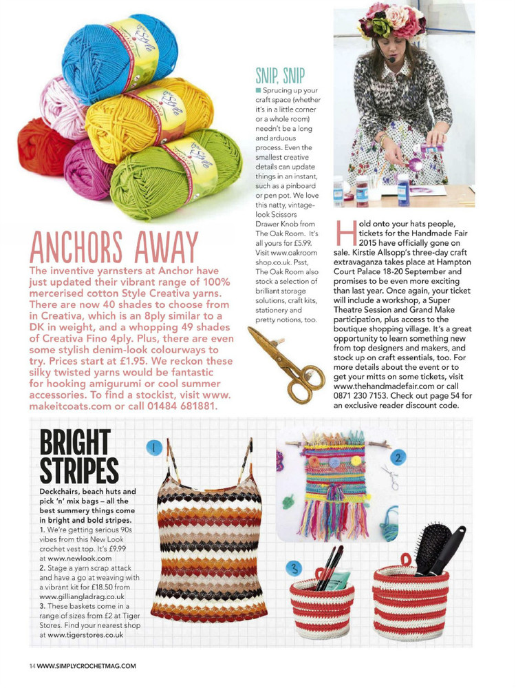 Simply Crochet Issue 32 2015 - 輕描淡寫 - 輕描淡寫