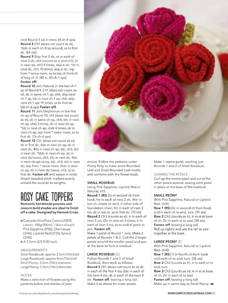 Simply Crochet Issue 32 2015 - 輕描淡寫 - 輕描淡寫