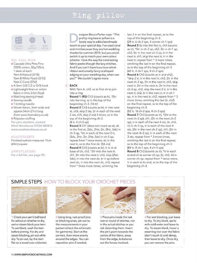 Simply Crochet Issue 32 2015 - 輕描淡寫 - 輕描淡寫
