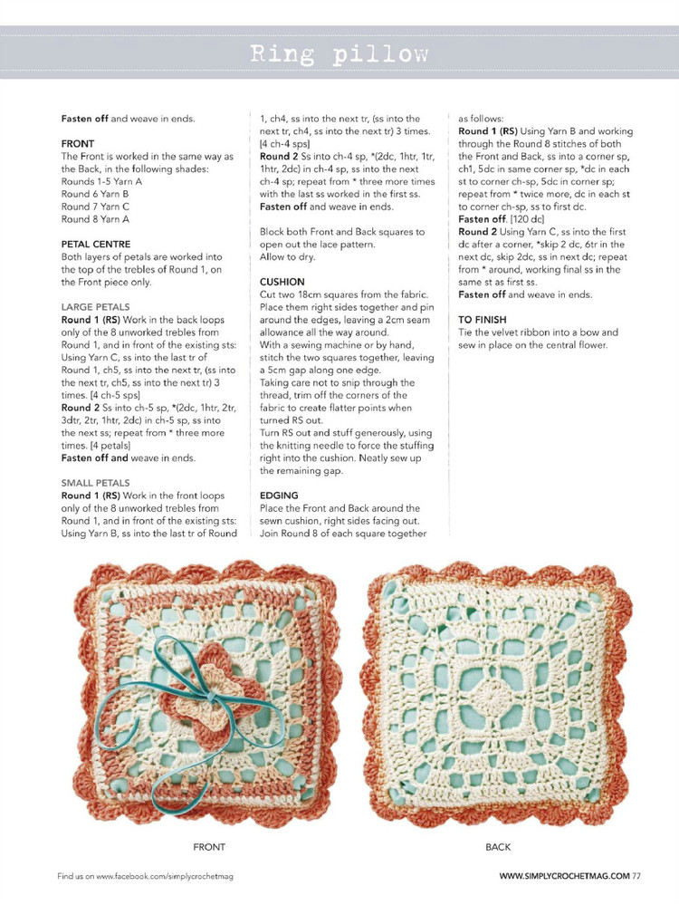 Simply Crochet Issue 32 2015 - 輕描淡寫 - 輕描淡寫