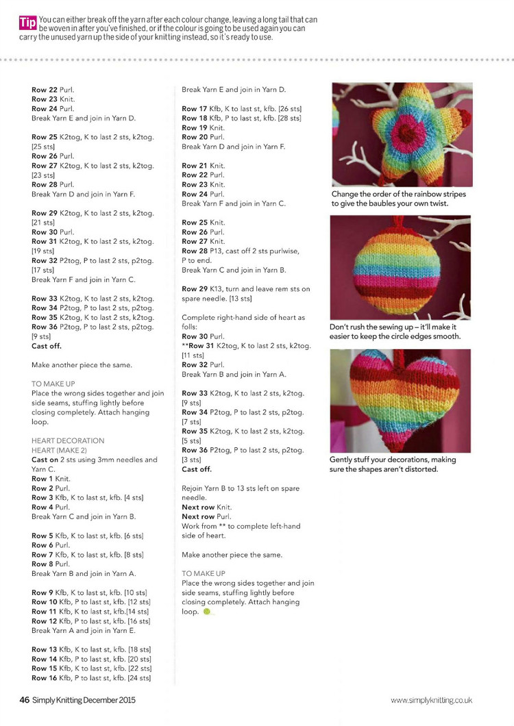 Simply Knitting Issue 12 2015 - 輕描淡寫(xiě) - 輕描淡寫(xiě)