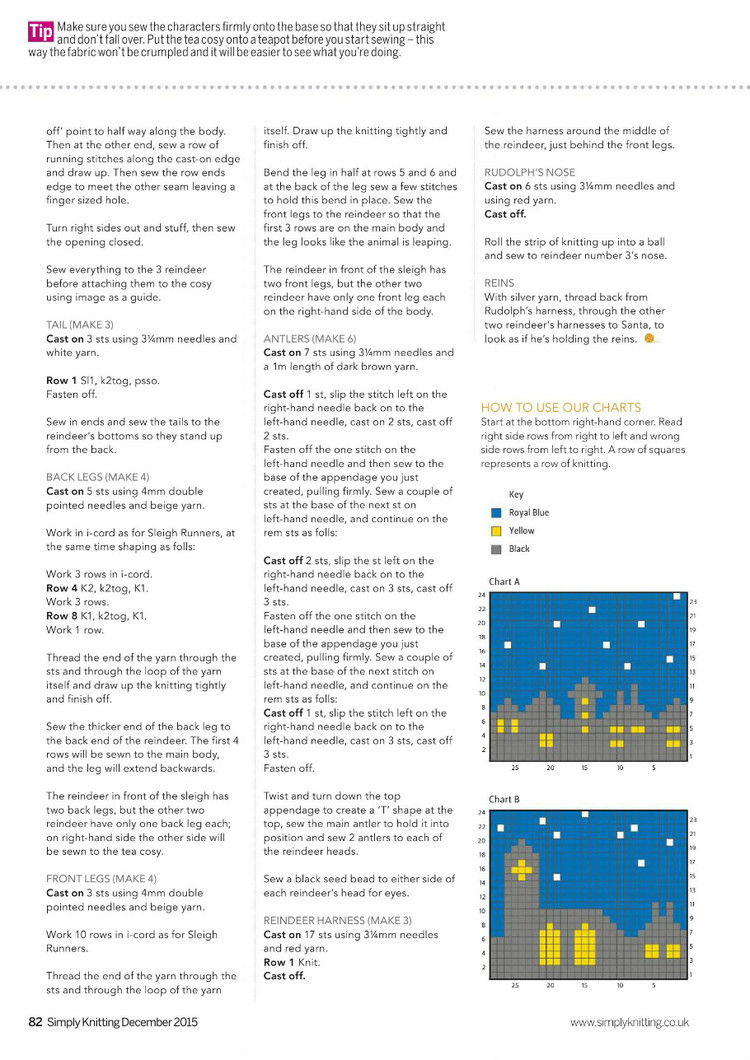 Simply Knitting Issue 12 2015 - 輕描淡寫(xiě) - 輕描淡寫(xiě)