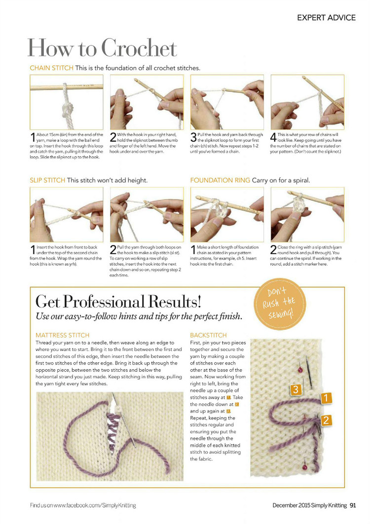 Simply Knitting Issue 12 2015 - 輕描淡寫(xiě) - 輕描淡寫(xiě)