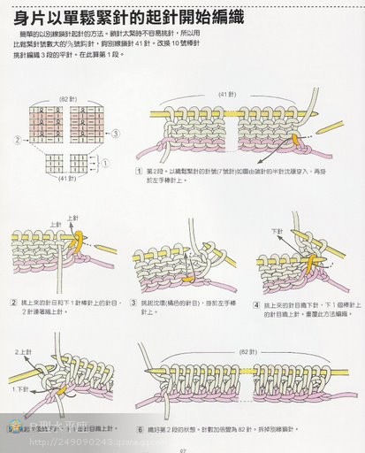 “領(lǐng)與袖”編織法全攻略 - 彩云飛 - 彩云飛的博客