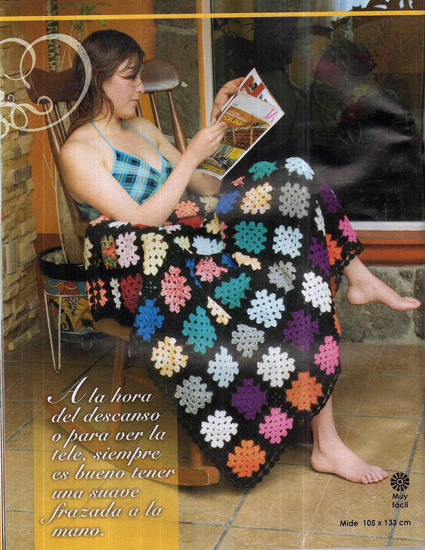 【轉(zhuǎn)載】Crochet 17 鉤針童毯  - 荷塘秀色 - 茶之韻