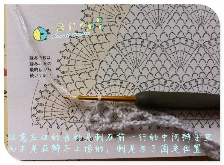 羽扇~~~~臺型披肩 - 魚兒 - 魚兒的小溪