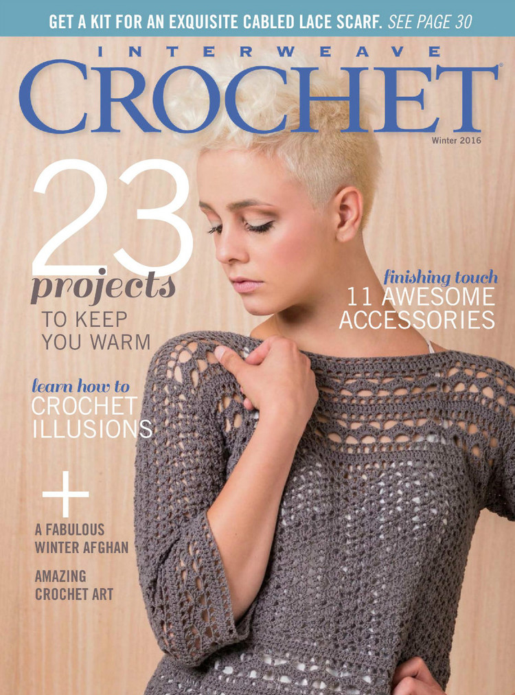 Interweave Crochet  Winter 2016 - 輕描淡寫 - 輕描淡寫