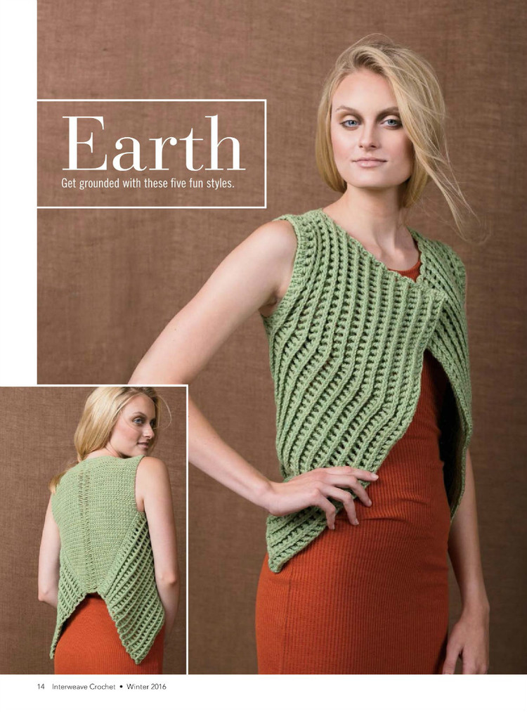 Interweave Crochet  Winter 2016 - 輕描淡寫 - 輕描淡寫