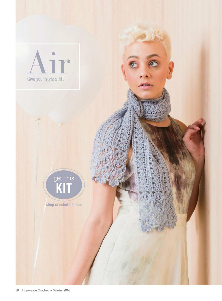 Interweave Crochet  Winter 2016 - 輕描淡寫 - 輕描淡寫