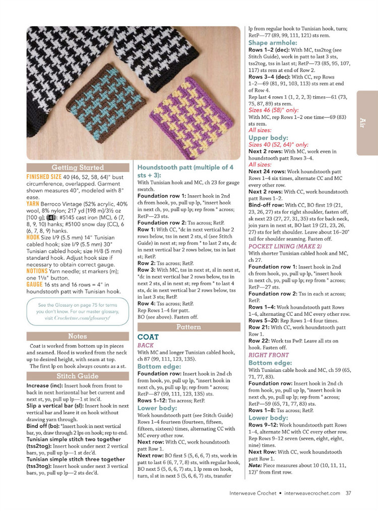 Interweave Crochet  Winter 2016 - 輕描淡寫 - 輕描淡寫