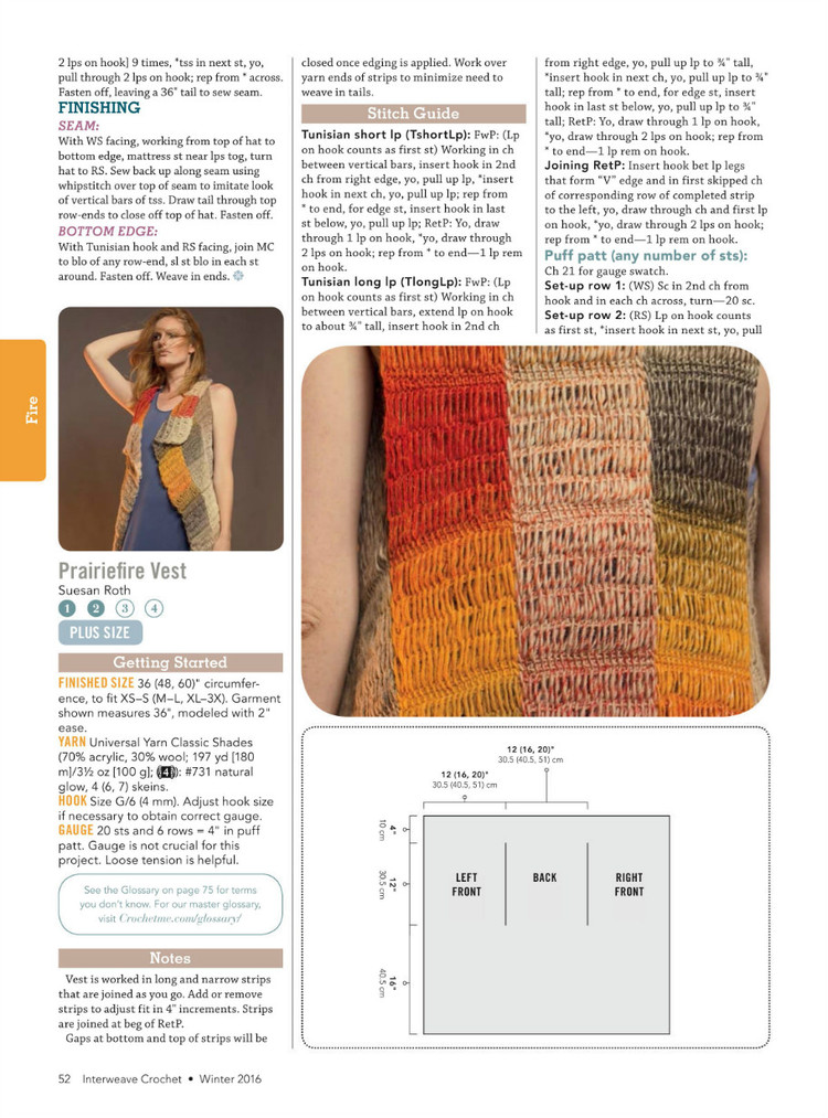 Interweave Crochet  Winter 2016 - 輕描淡寫 - 輕描淡寫