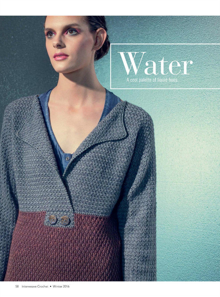 Interweave Crochet  Winter 2016 - 輕描淡寫 - 輕描淡寫