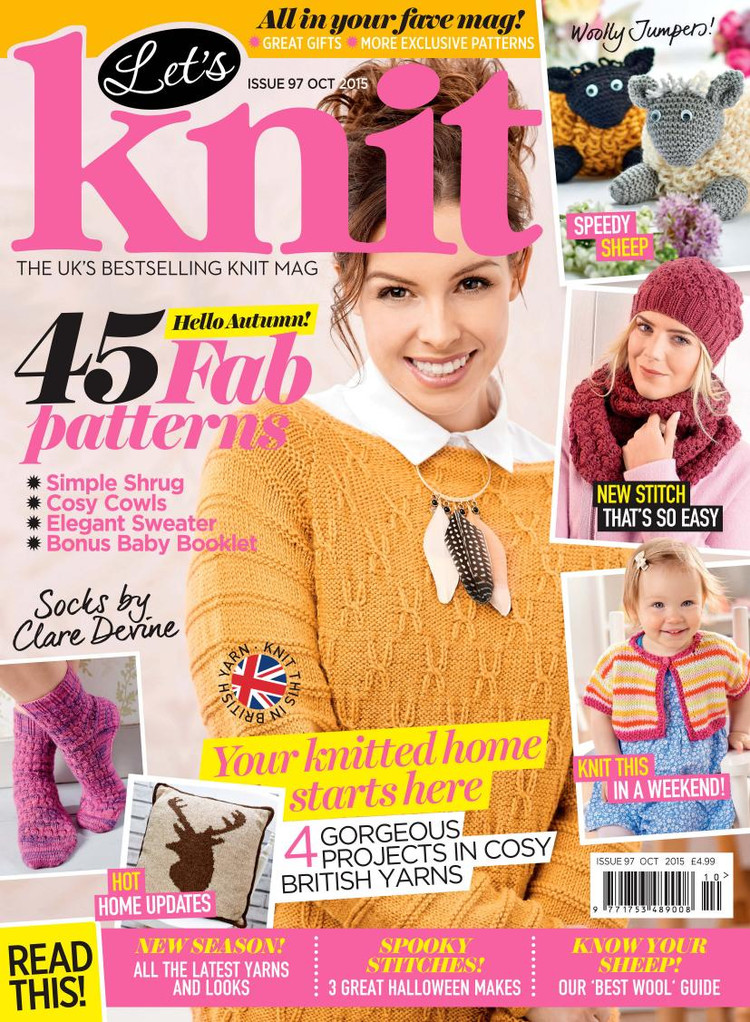 Lets Knit Issue 97 2015 - 輕描淡寫 - 輕描淡寫