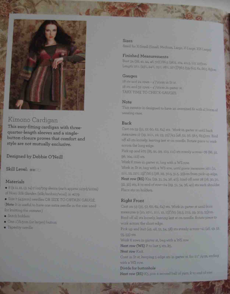 Knit Noro 30 Designs in Living Color 2011 段染女裝/圍巾/帽子/手套/襪子 - 壹一 - 壹一的博客