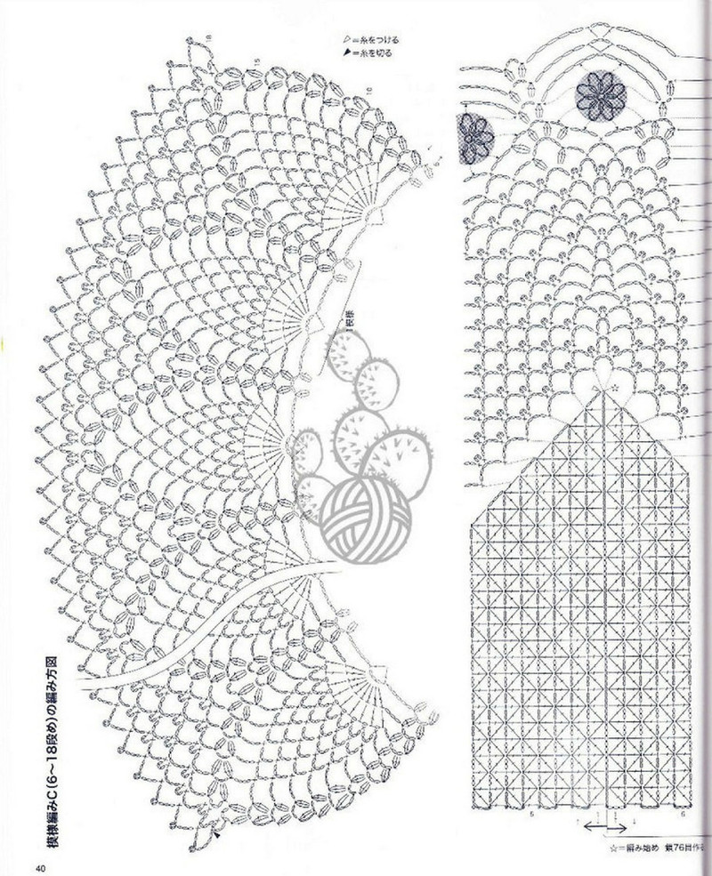 Lovely Pineapple Pattern Crochet Clothes № 3527 2013 - 沫羽 - 沫羽編織后花園