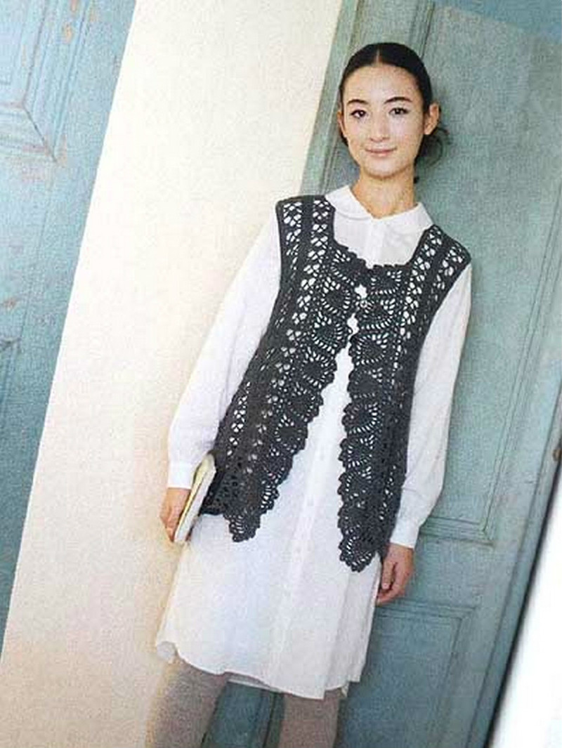 Lovely Pineapple Pattern Crochet Clothes № 3527 2013 - 沫羽 - 沫羽編織后花園