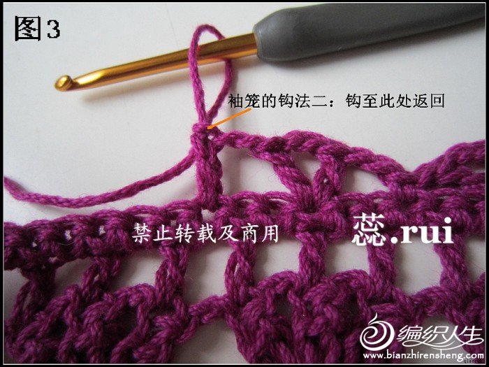 qiaorui作品~紫露草~披肩式馬甲~附教程 圖解。點(diǎn)開(kāi)即見(jiàn)。