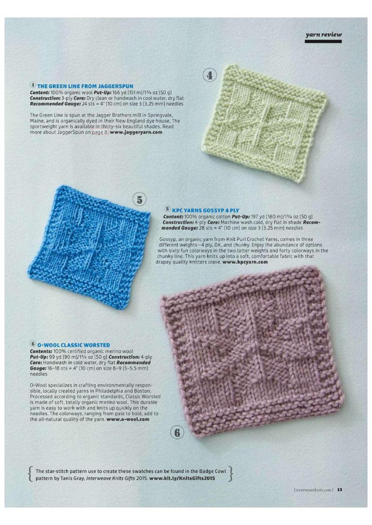 Interweave Knits  Winter 2016 - 輕描淡寫(xiě) - 輕描淡寫(xiě)