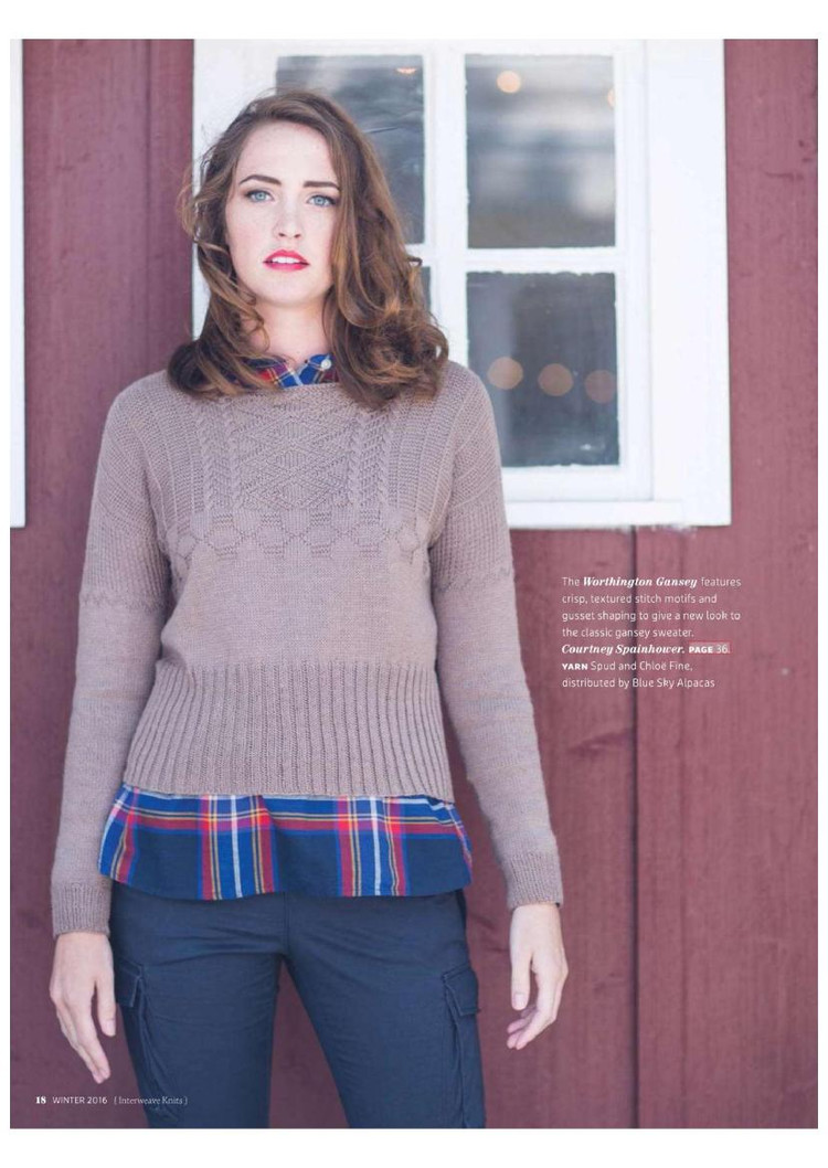 Interweave Knits  Winter 2016 - 輕描淡寫(xiě) - 輕描淡寫(xiě)