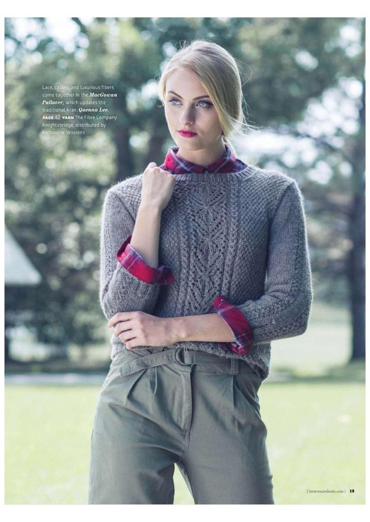 Interweave Knits  Winter 2016 - 輕描淡寫(xiě) - 輕描淡寫(xiě)