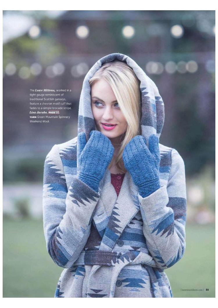 Interweave Knits  Winter 2016 - 輕描淡寫(xiě) - 輕描淡寫(xiě)