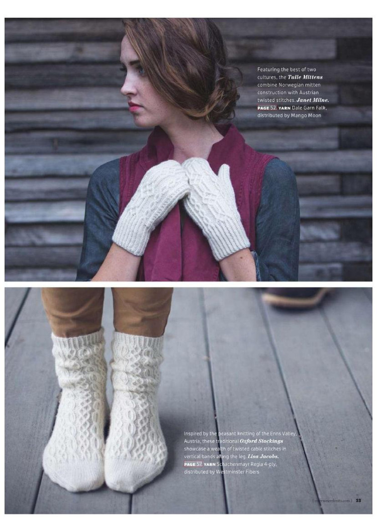 Interweave Knits  Winter 2016 - 輕描淡寫(xiě) - 輕描淡寫(xiě)