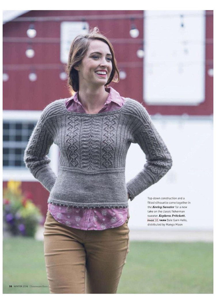 Interweave Knits  Winter 2016 - 輕描淡寫(xiě) - 輕描淡寫(xiě)
