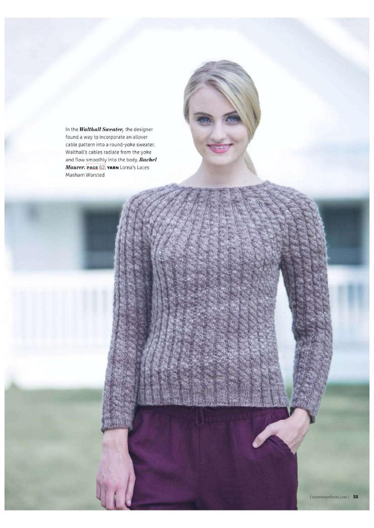 Interweave Knits  Winter 2016 - 輕描淡寫(xiě) - 輕描淡寫(xiě)
