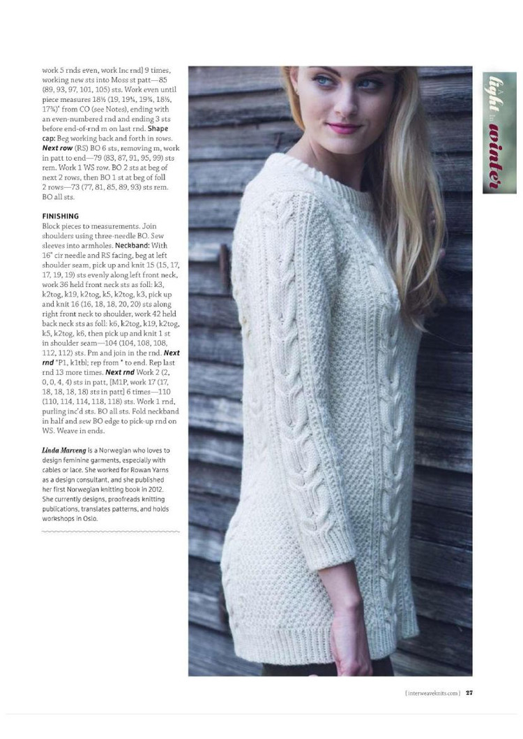 Interweave Knits  Winter 2016 - 輕描淡寫(xiě) - 輕描淡寫(xiě)